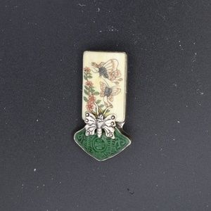 Vintage Amy Kahn Russell Pin/Pendant AKR silver